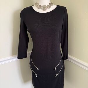 Express Ponte Knit Dress